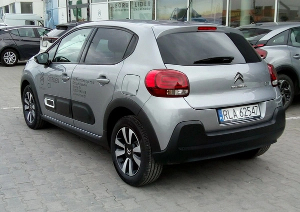 Citroen C3 cena 75900 przebieg: 2000, rok produkcji 2023 z Toszek małe 67